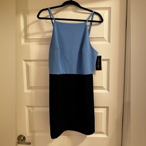 French connection dress blue NWT SIZE 10